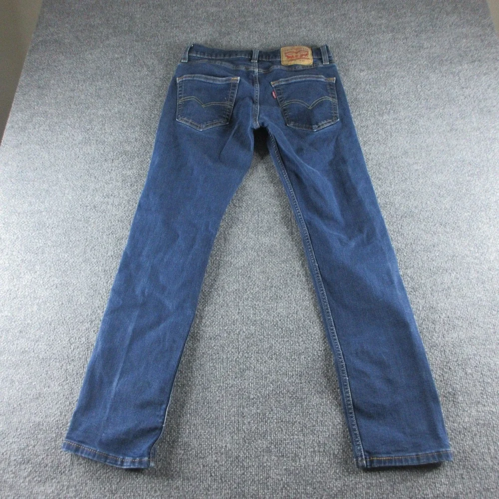 Levis 511 Jeans Mens 30x31 Blue Slim Straight Medium Wash Denim Casual